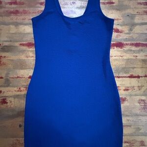 Forever 21 Vibrant Blue Mini Dress
